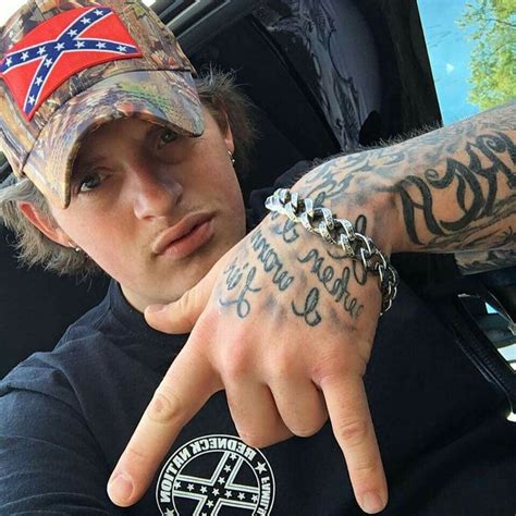 He has brown hair color and a pair of blue eyes. . Ryan upchurch hand tattoos